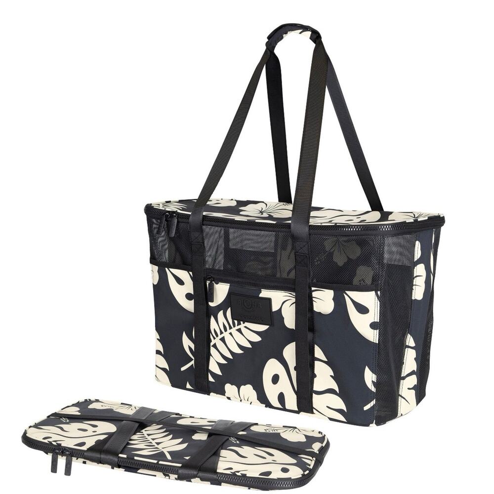 Aloha + CleverMade Collapsible Beach Tote